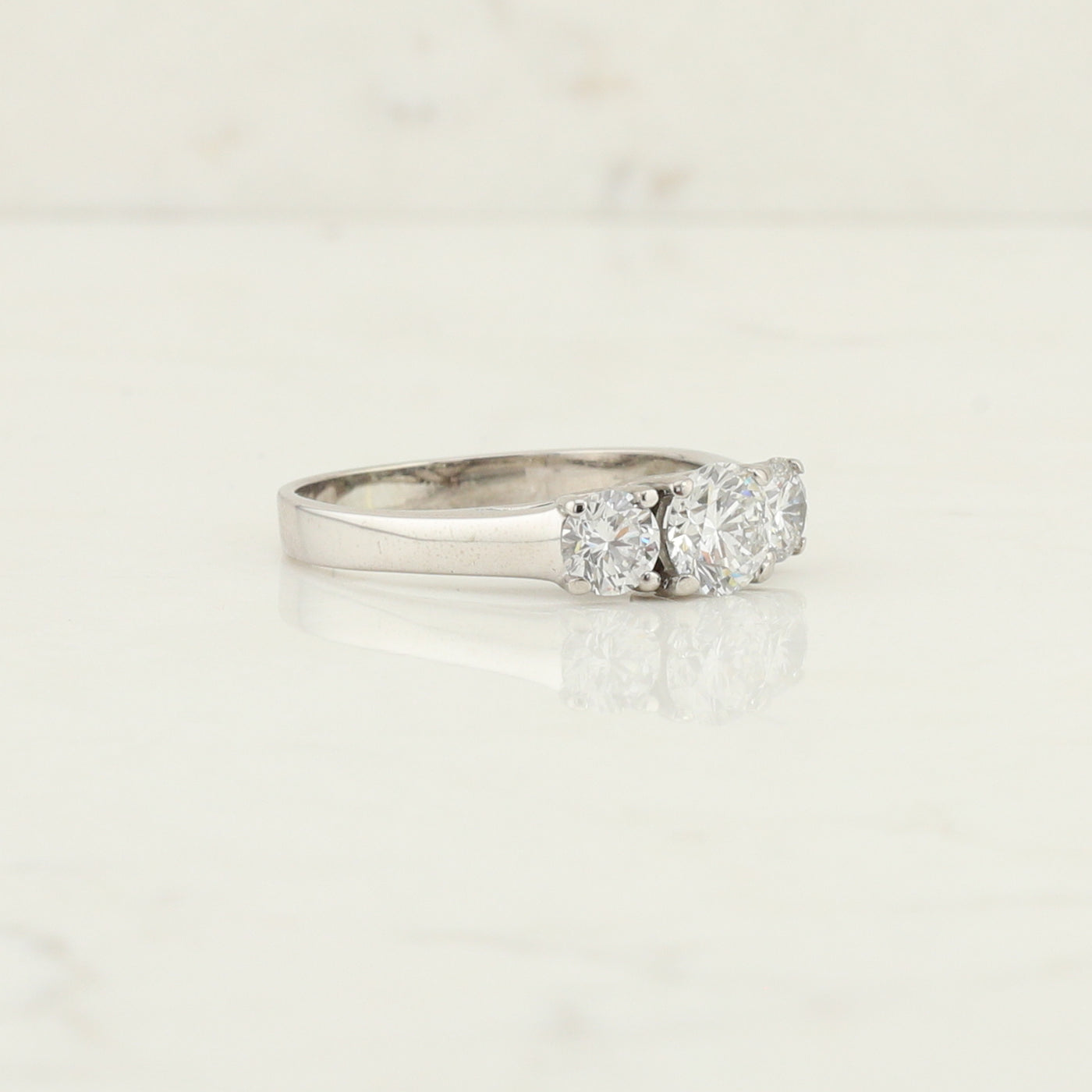 White Gold Diamond Ring