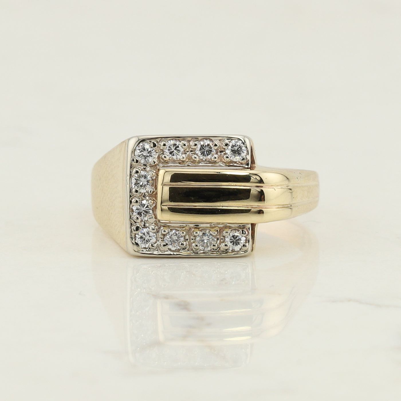 Yellow Gold Diamond Ring