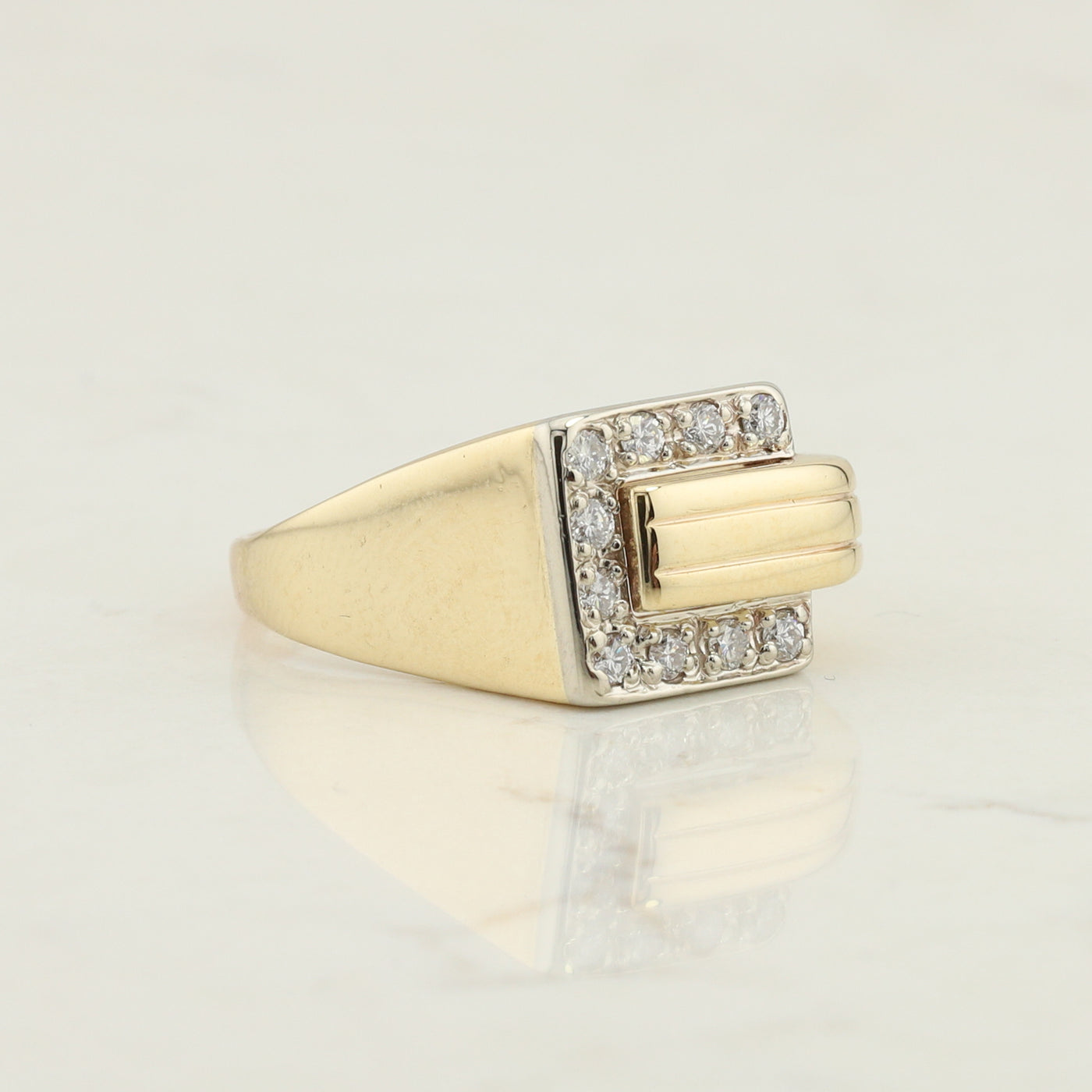 Yellow Gold Diamond Ring