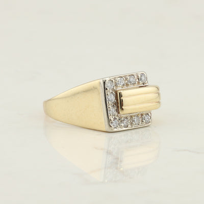 Yellow Gold Diamond Ring