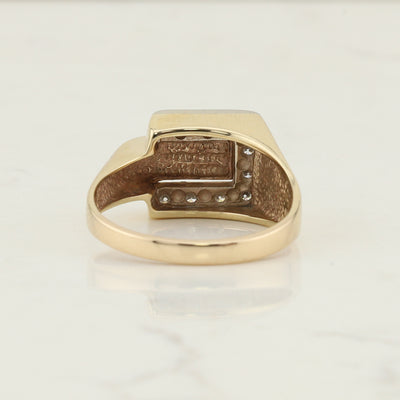 Yellow Gold Diamond Ring