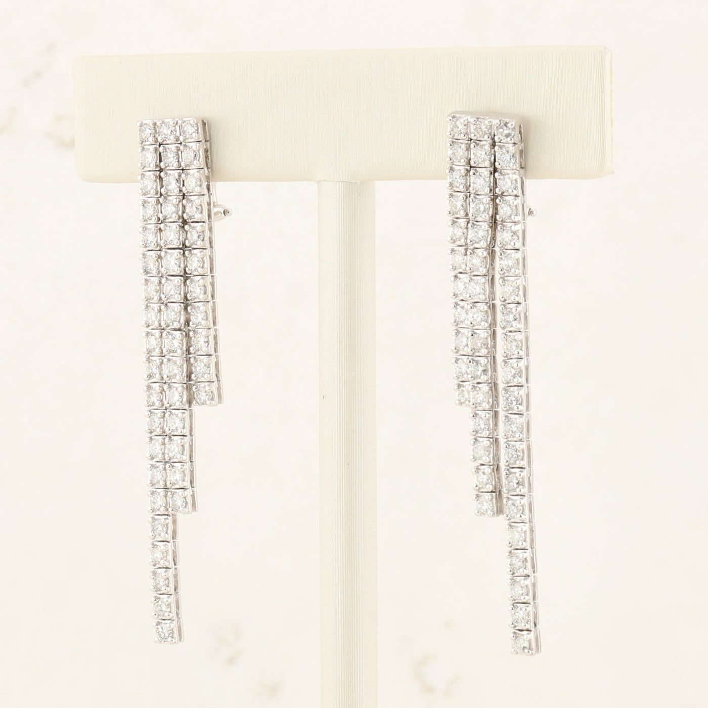 Diamond Drop Earrings