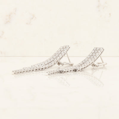 Diamond Drop Earrings