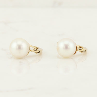 Drop Pearl Earrings