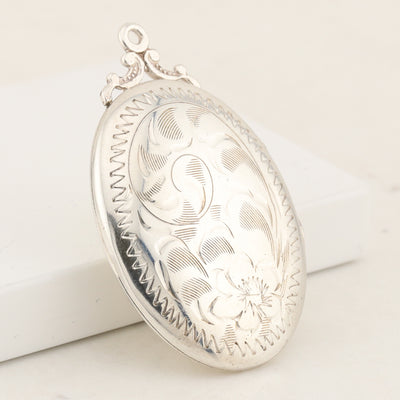 Silver Oval Locket