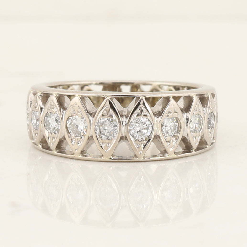 Open Design Diamond Ring