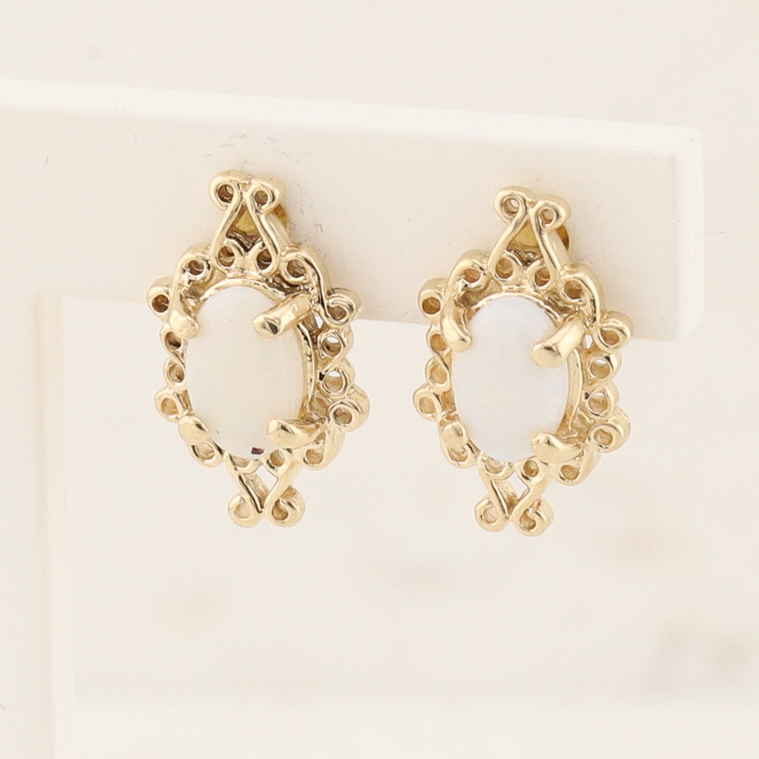 Opal Earrings