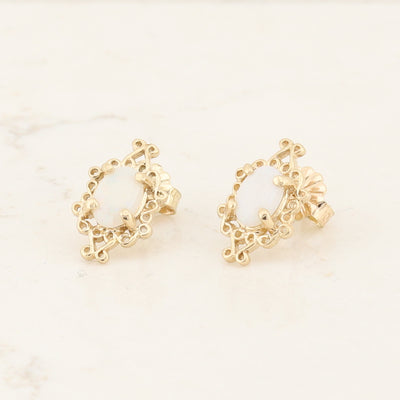 Opal Earrings