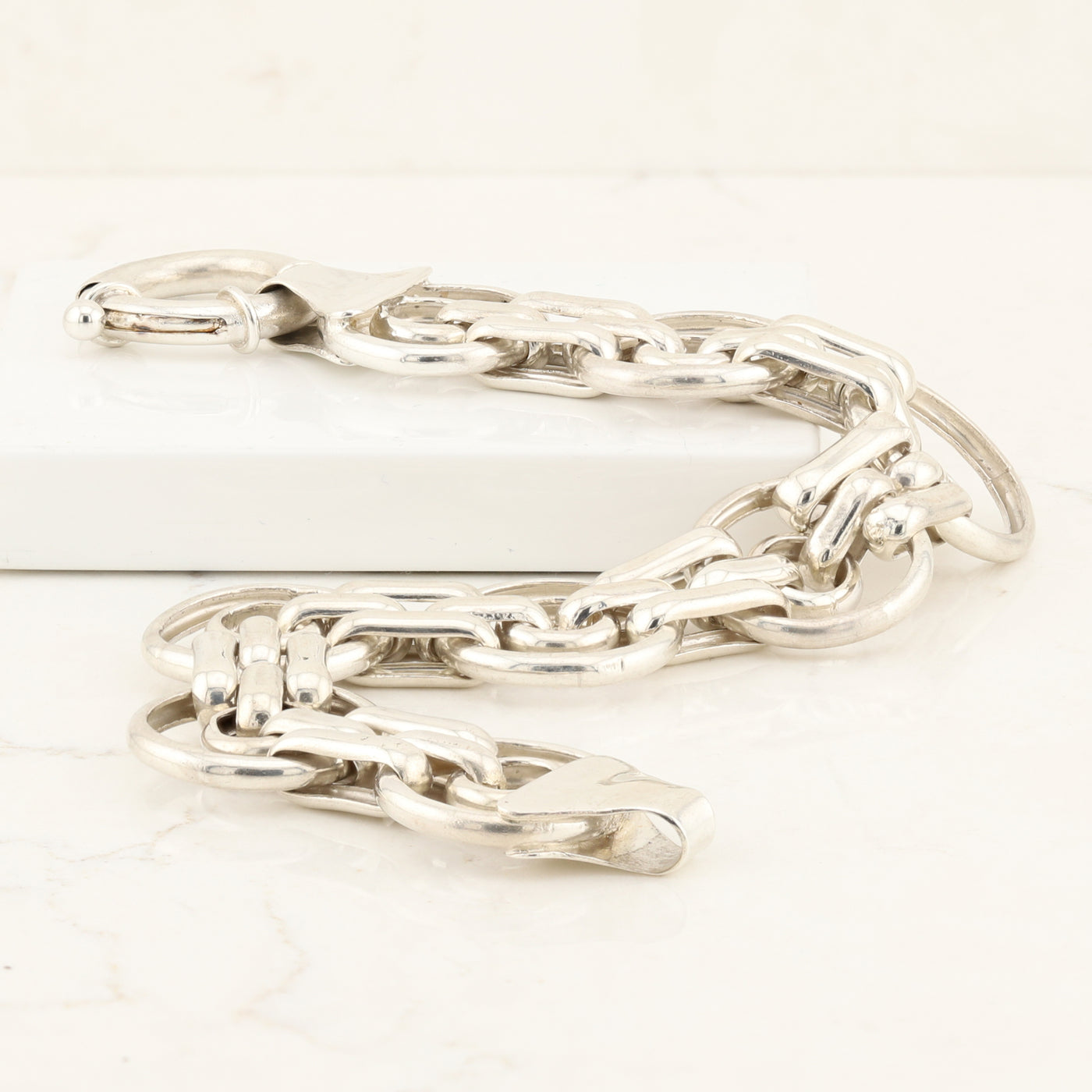 Silver Multi Circle Bracelet