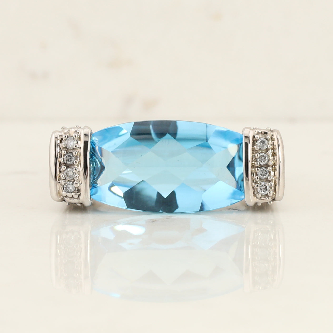 Blue Topaz Ring