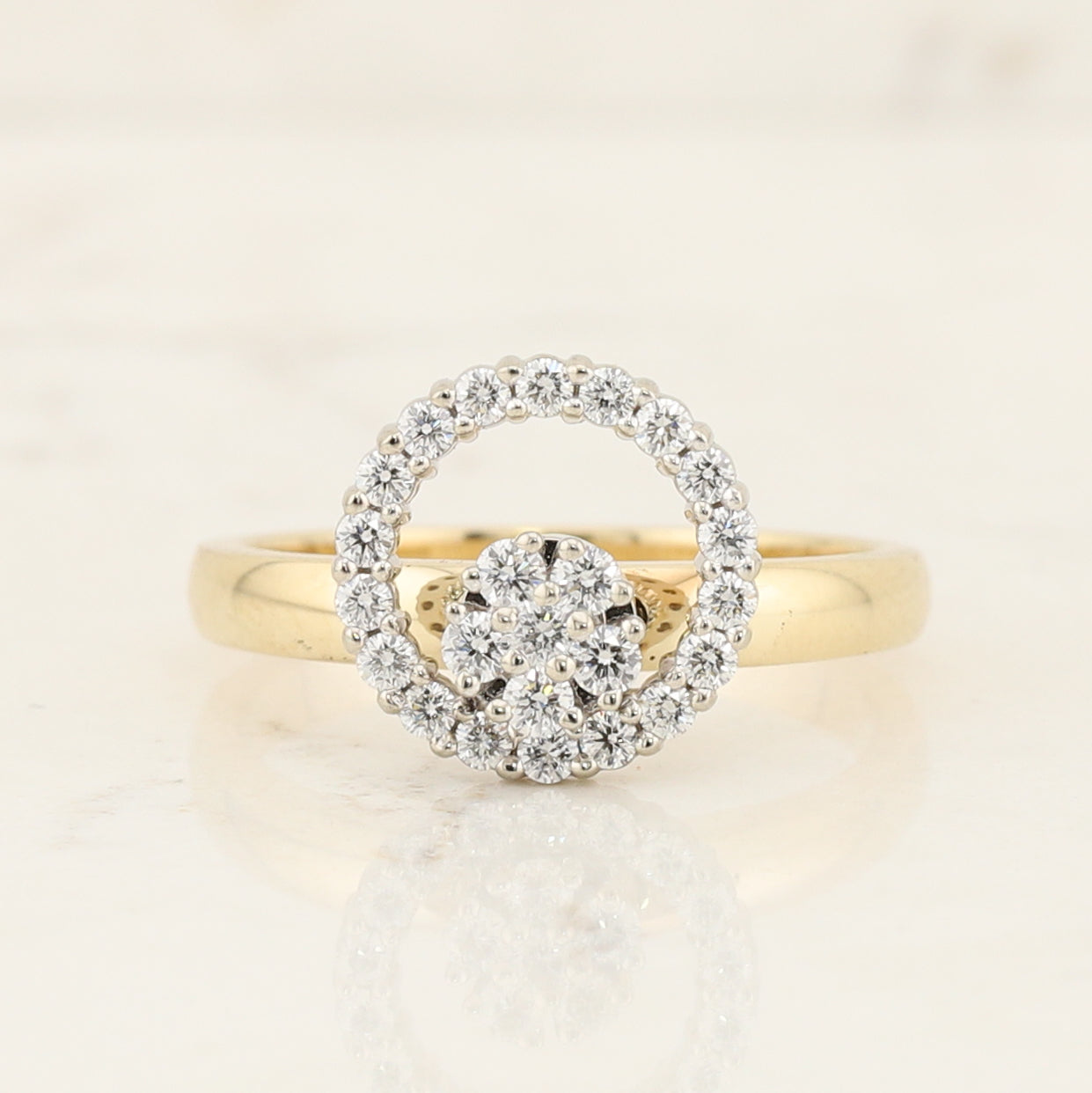 Diamond Spinner Ring