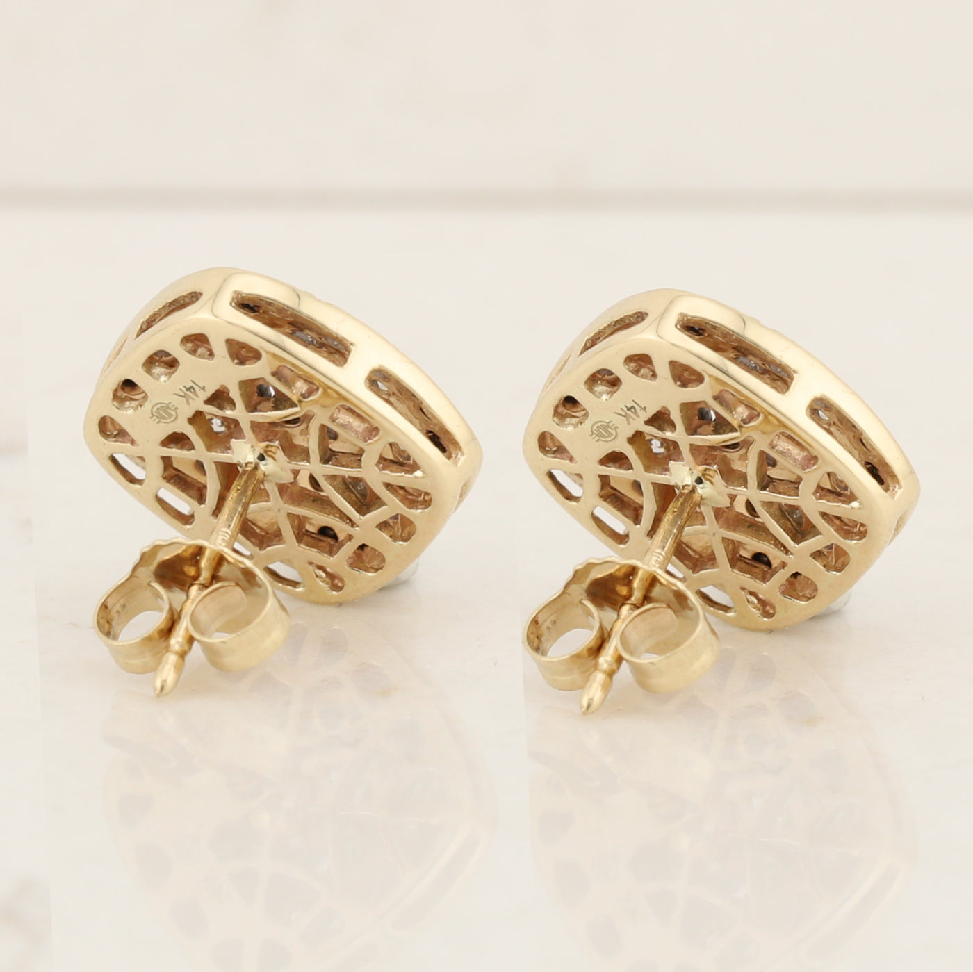 Black & White Diamond Earrings