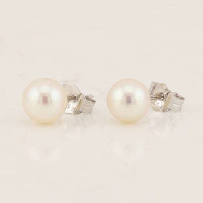 Cultured Pearl Studs
