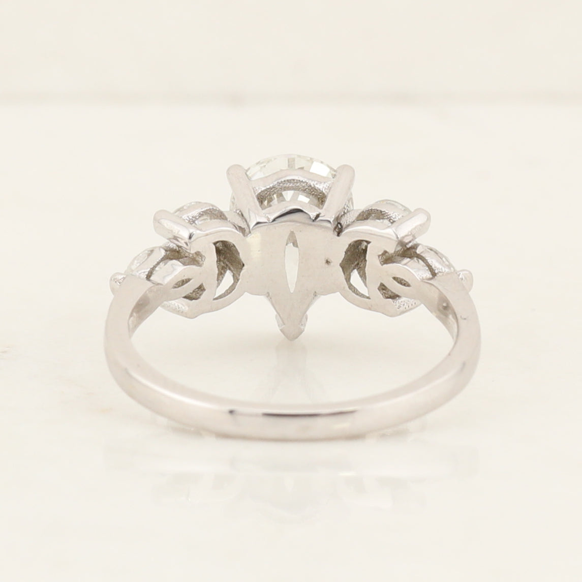 Pear & Marquise Diamond Engagement Ring