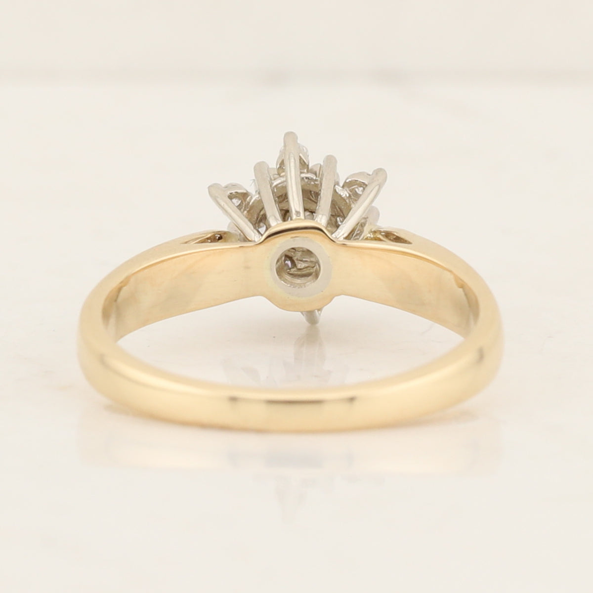 Diamond Cluster Ring
