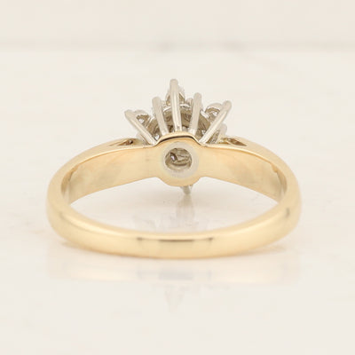 Diamond Cluster Ring