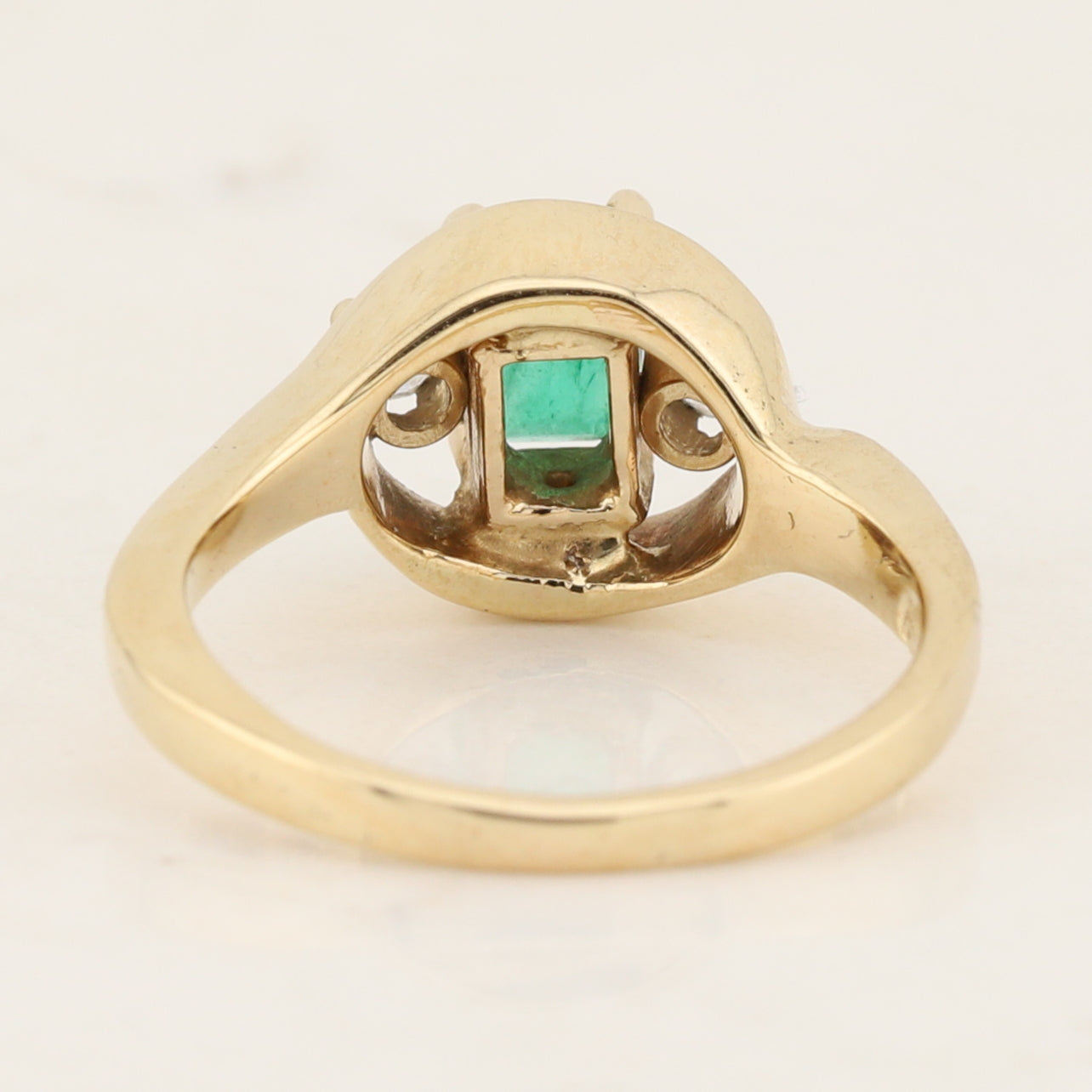 Emerald & Diamond Ring