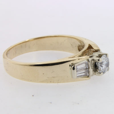 Diamond & Baguette Ring