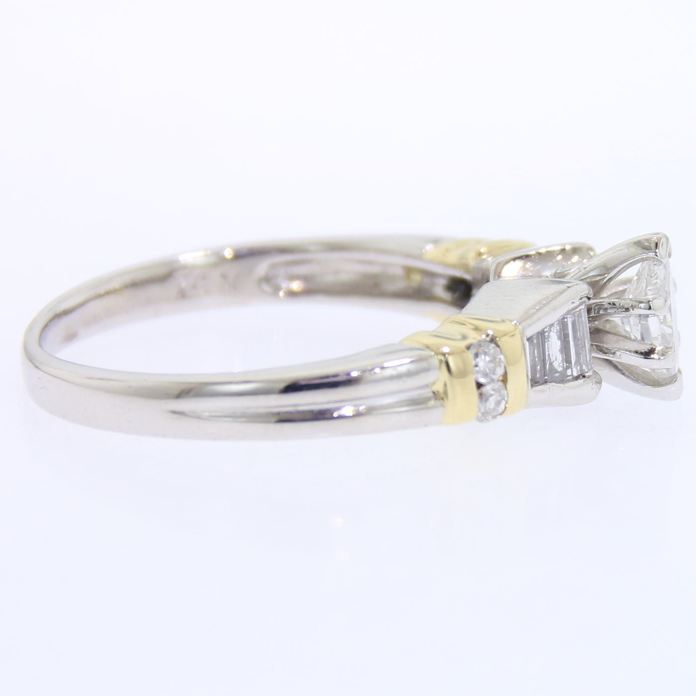 Marquise Diamond & Baguette Ring