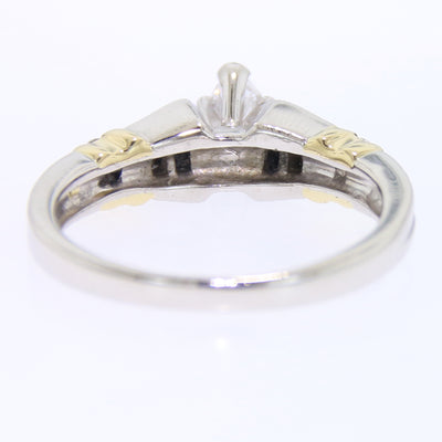 Marquise Diamond & Baguette Ring