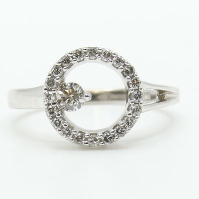Modern Circle Ring