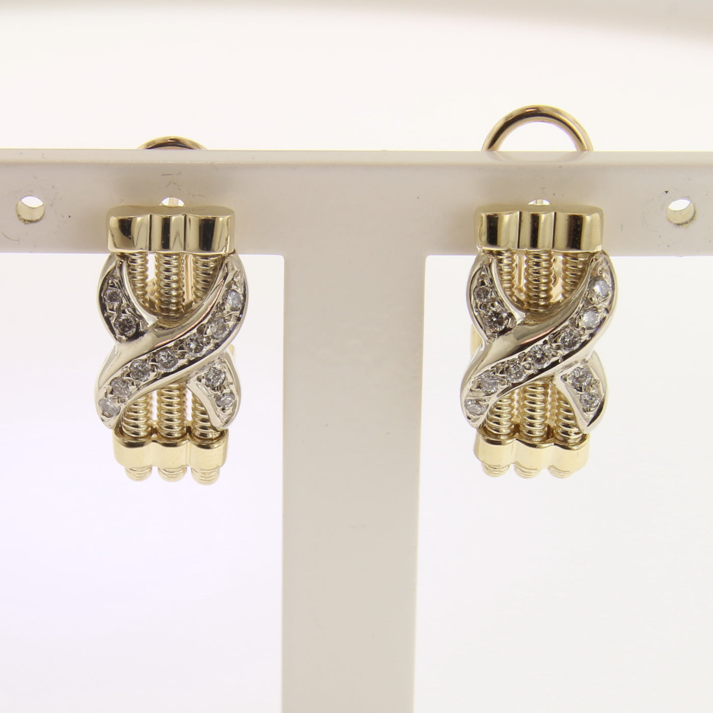 Diamond X Earrings