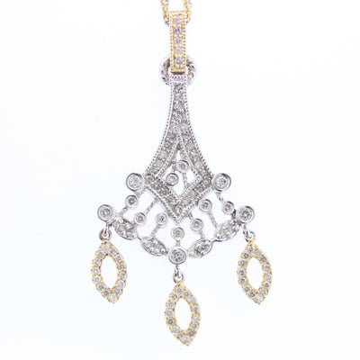 Fancy Diamond Pendant