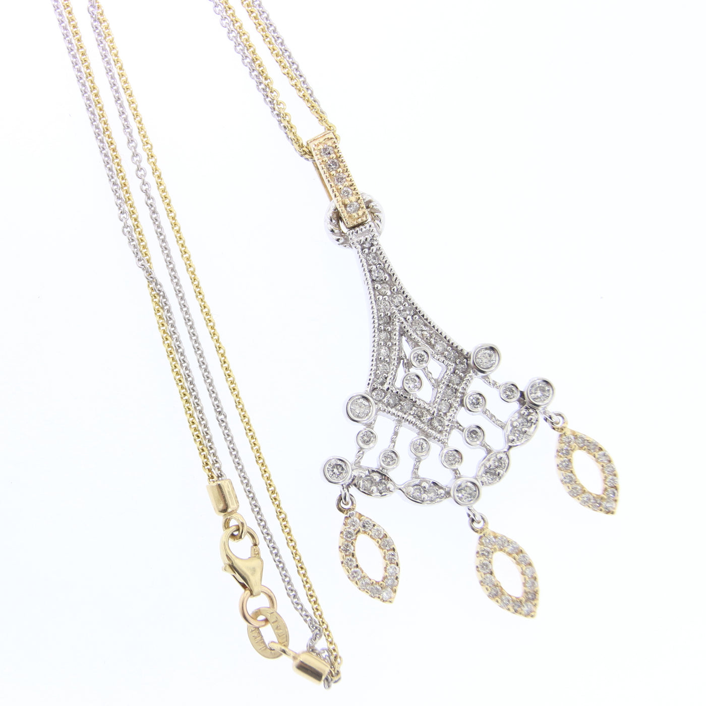 Fancy Diamond Pendant