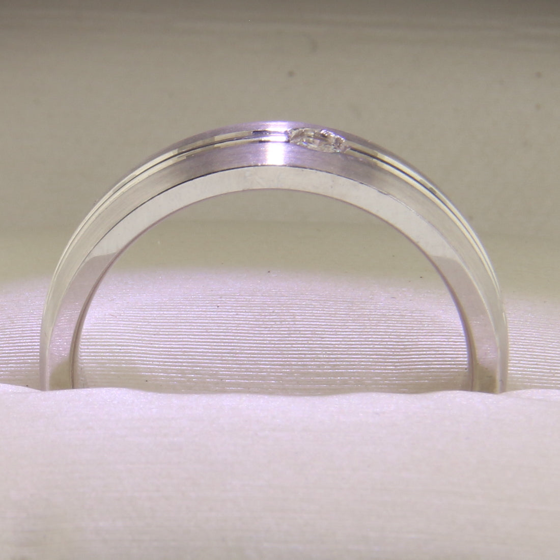 White Gold Wedding Band